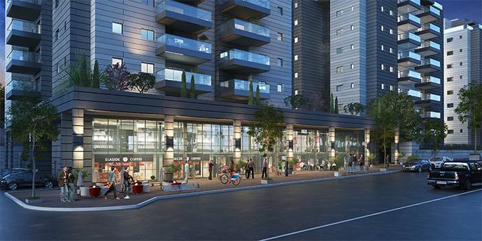 El distrito residencial de lujo